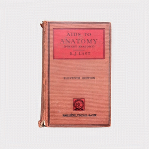 𝅺VINTAGE | Soft Cover Aids To Anatomy (Pocket Anatomy) R. J Last 11th Edition